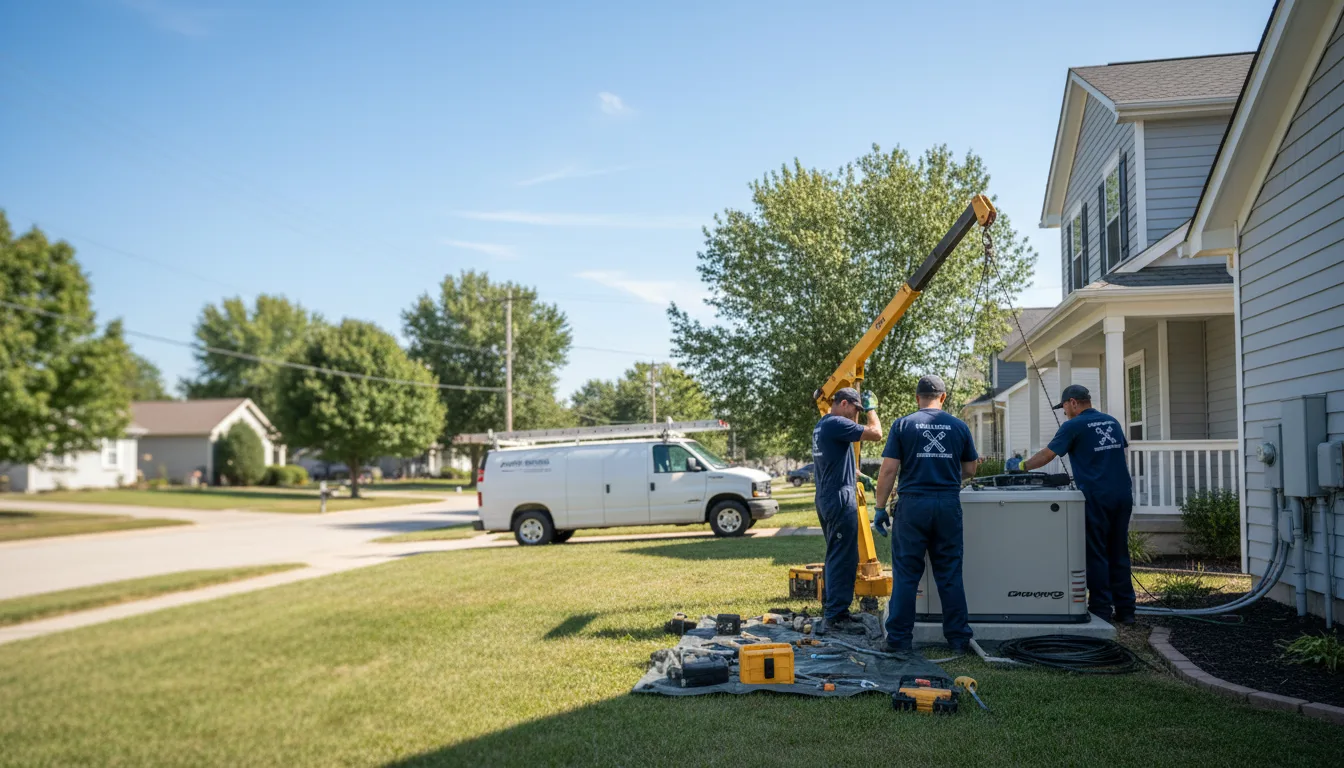Generator Installation in Red Oak, TX near me